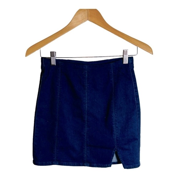 Free People Dresses & Skirts - Free people denim mini skirt
